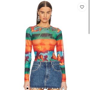 Miaou tie die long sleeve